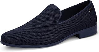 UUBARIS Mens Dress Loafers Tuxedo Suit Slip on Shoes