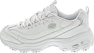 Skechers D'lites Fresh Start Women's Walking Shoes (11931) - white / silver, size: 40 EU