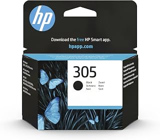 HP 305 Black, 3YM61AE, Original 120 Page Cartridge, Compatible with HP DeskJet 2700, 4100, HP Envy 6020, 6030, 6420, 6430 Series Printers