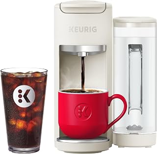 Keurig K-Supreme Gen 2, Hot and Iced Single Serve Coffee Maker, Warm Stone | MultiStream Technology for Full Flavor, Customizable Brew Settings, Sleek Modern Design, Works with K-Cup Pods or My K-Cup