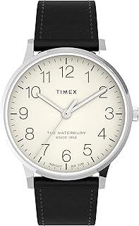 Timex Men's Waterbury Classic 40mm Leather Strap Watch