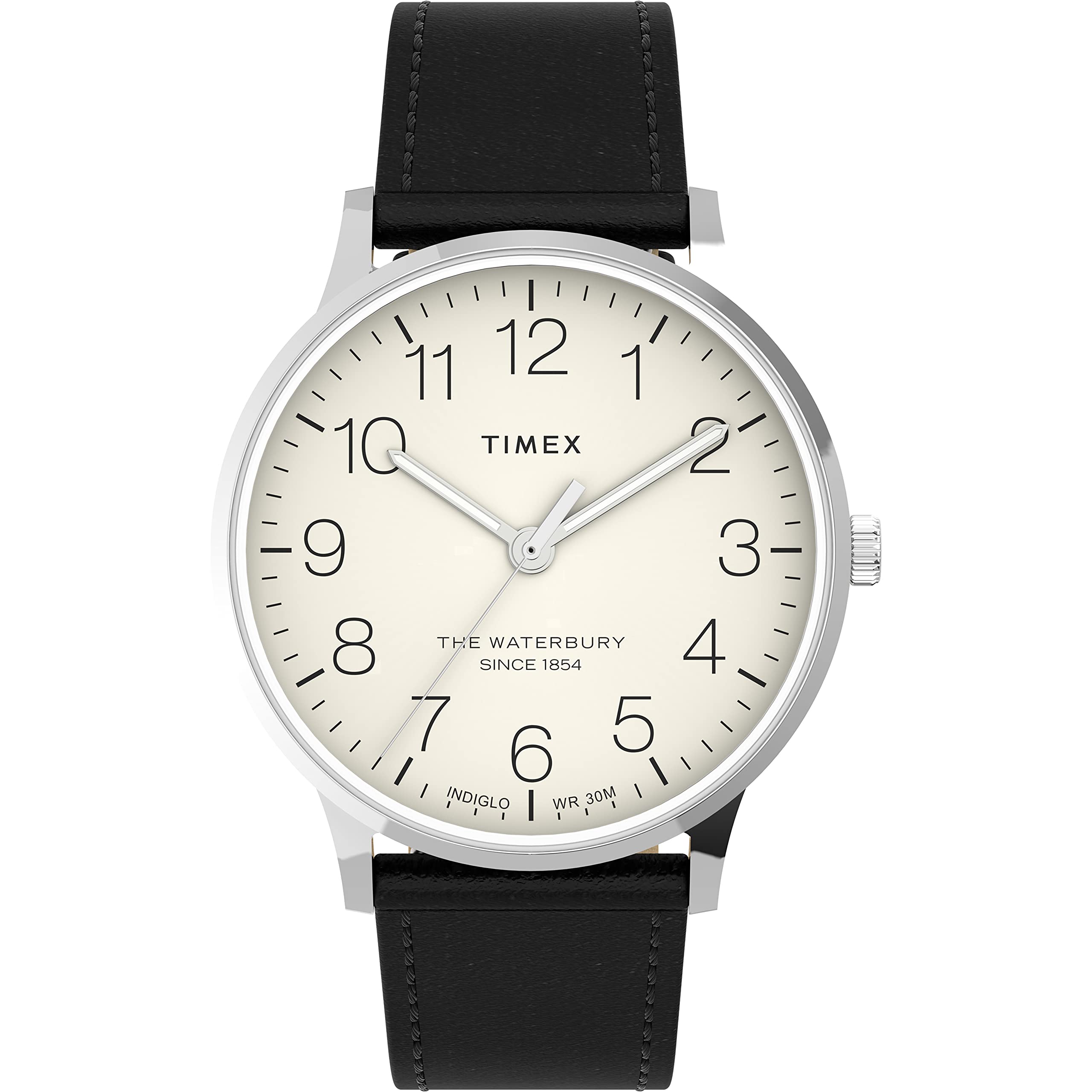Timex Men's Waterbury Classic 40mm Leather Strap Watch