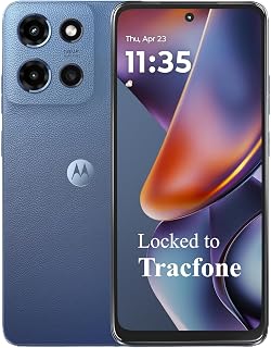 Motorola Moto G 5G 2025 (64GB) 6.7", Unlocked - Saphire Blue (Renewed) | Combines reliable performance with fast 5G connectivity and a smooth 6.7" HD+ 120Hz display.