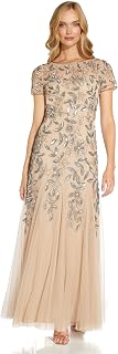 Adrianna Papell Floral - Dress - Short Sleeve - Women
