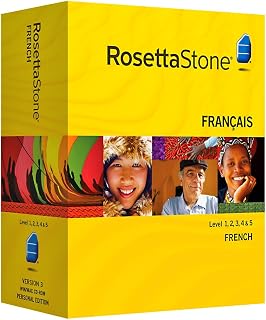 Rosetta Stone V3: French Level 1-5 Set with Audio Companion