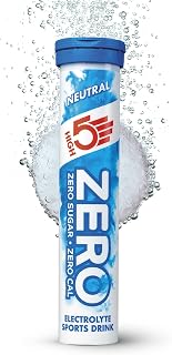 HIGH5 ZERO Electrolyte Tablets for Hydration, Neutral, 20 Tablets