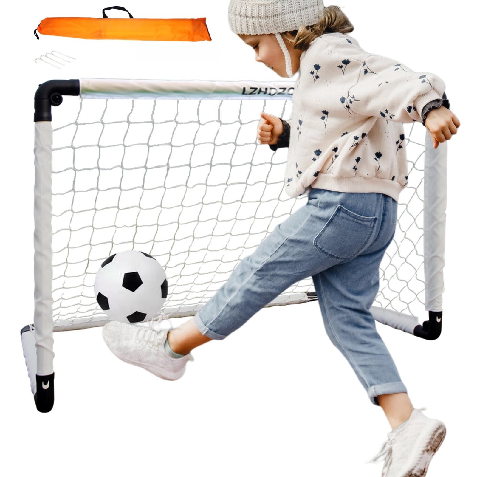 Football Goal Indoor Portable Foldable Mini Goal for Kids, Kids Football Goals f