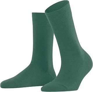 FALKE Women's Sensitive Berlin Socks Wide Tops For A Soft Grip On The Leg Suitable For Diabetics For Everyday Work Breathable Climate-Regulating Odour-Neutralising Wool Cotton 1 Pair
