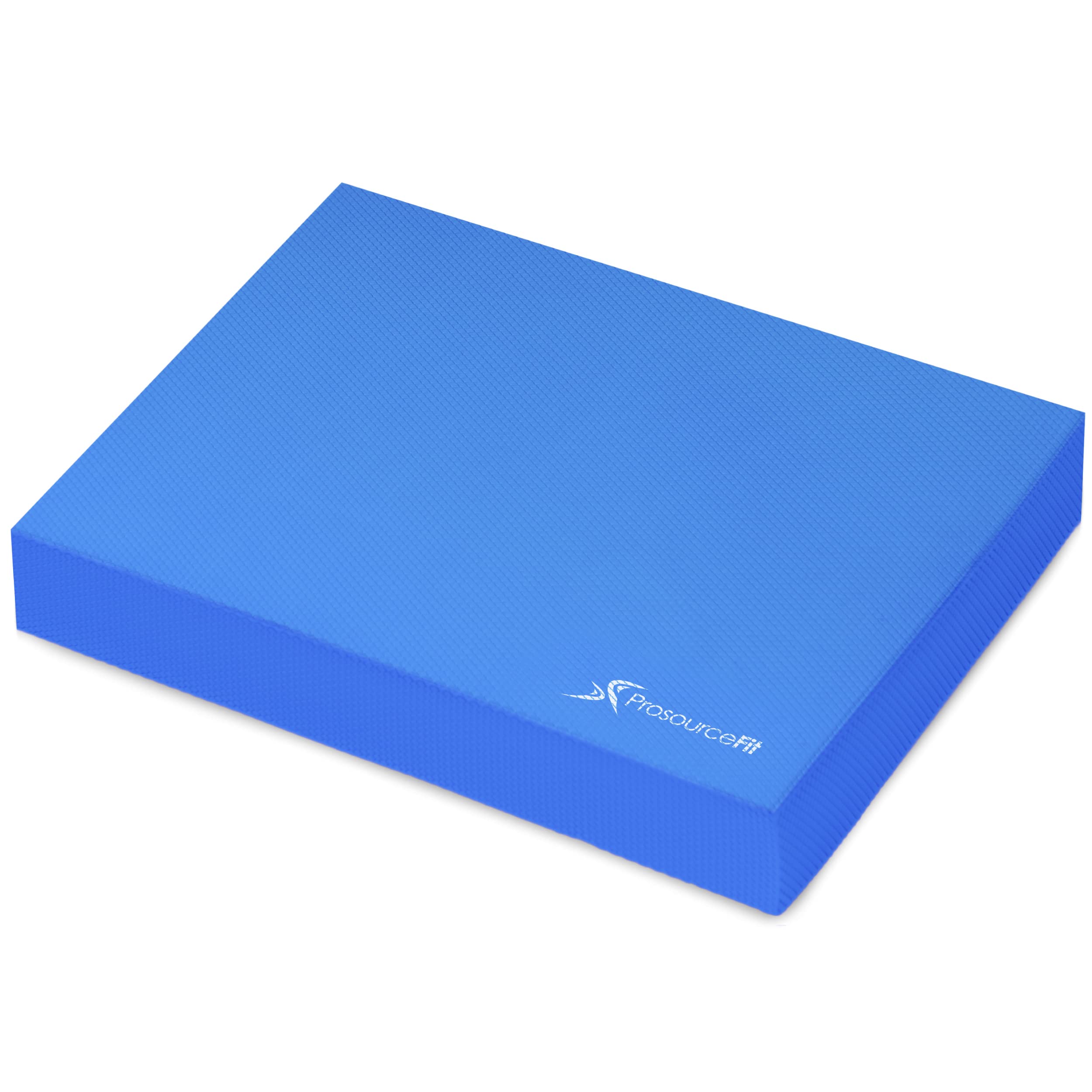 ProsourceFit Exercise Balance Pad, Non-Slip Cushioned Foam Mat & Knee Pad for Fi