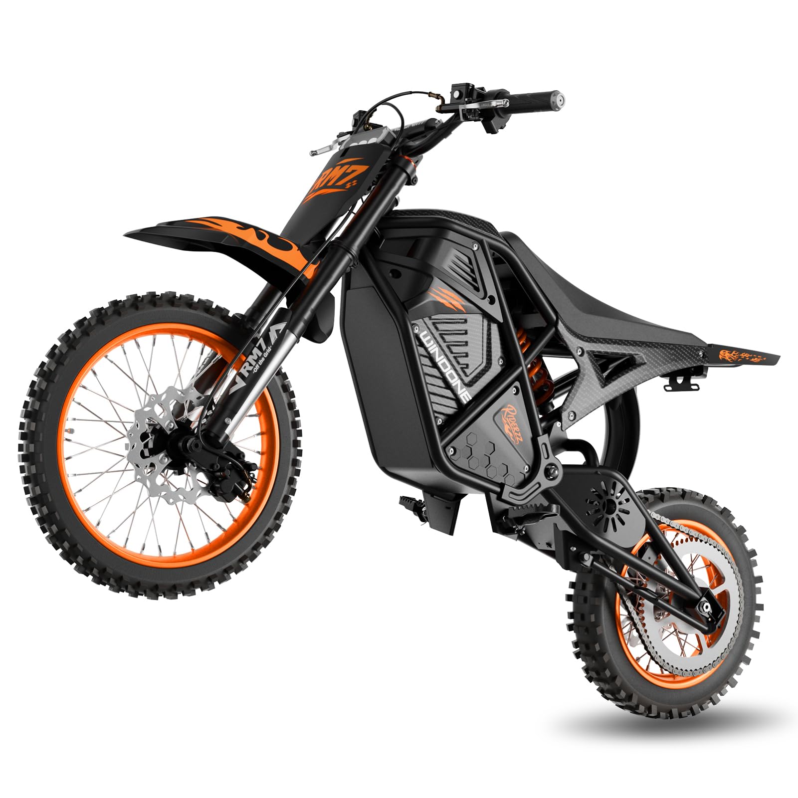 Windone RM7 Electric Dirt Bike for Teens & Adults, 48V 22.5Ah, 37MPH & 45-Mile E