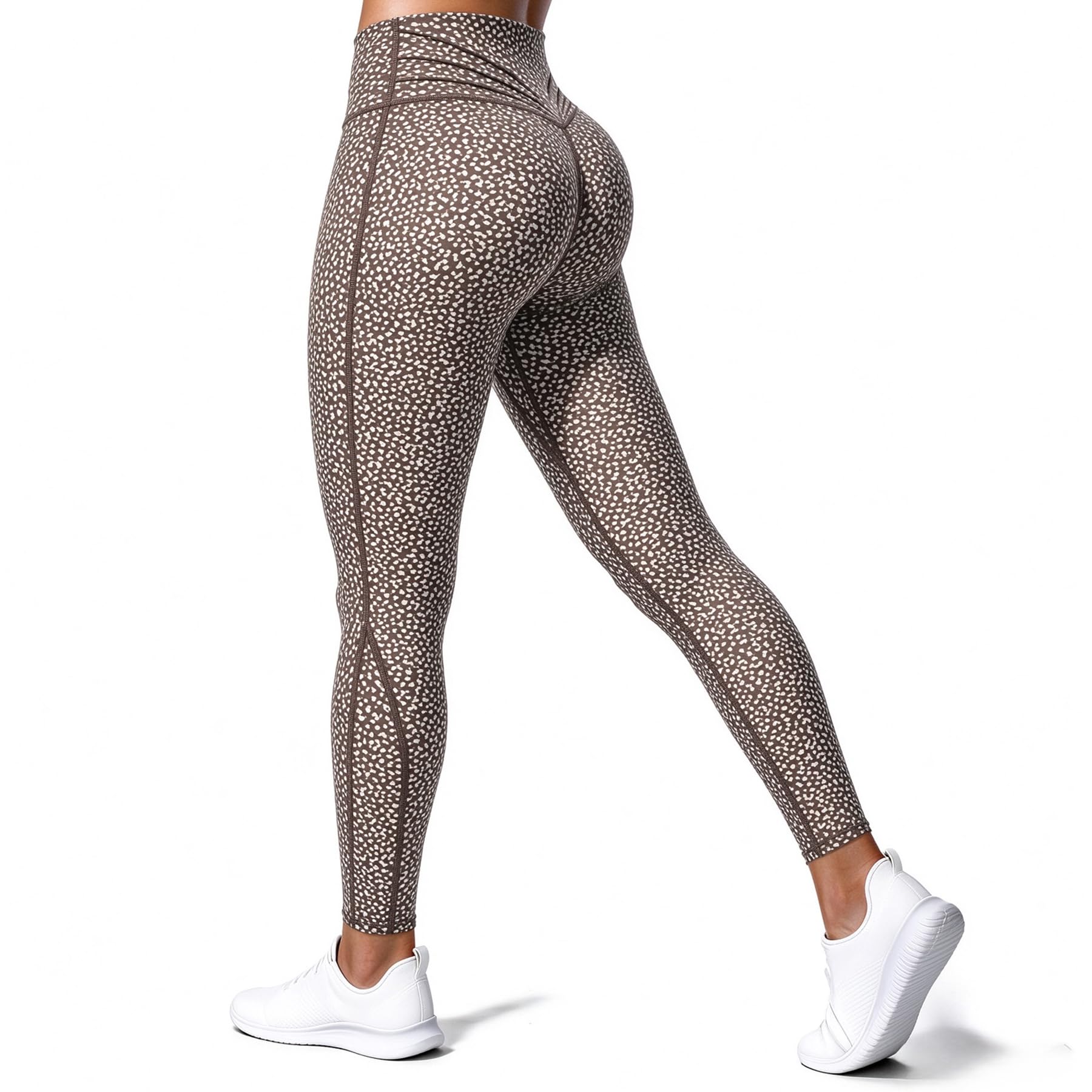 Aoxjox High Waisted Workout Leggings for Women Trinity Yoga Pants 26.5 Inches