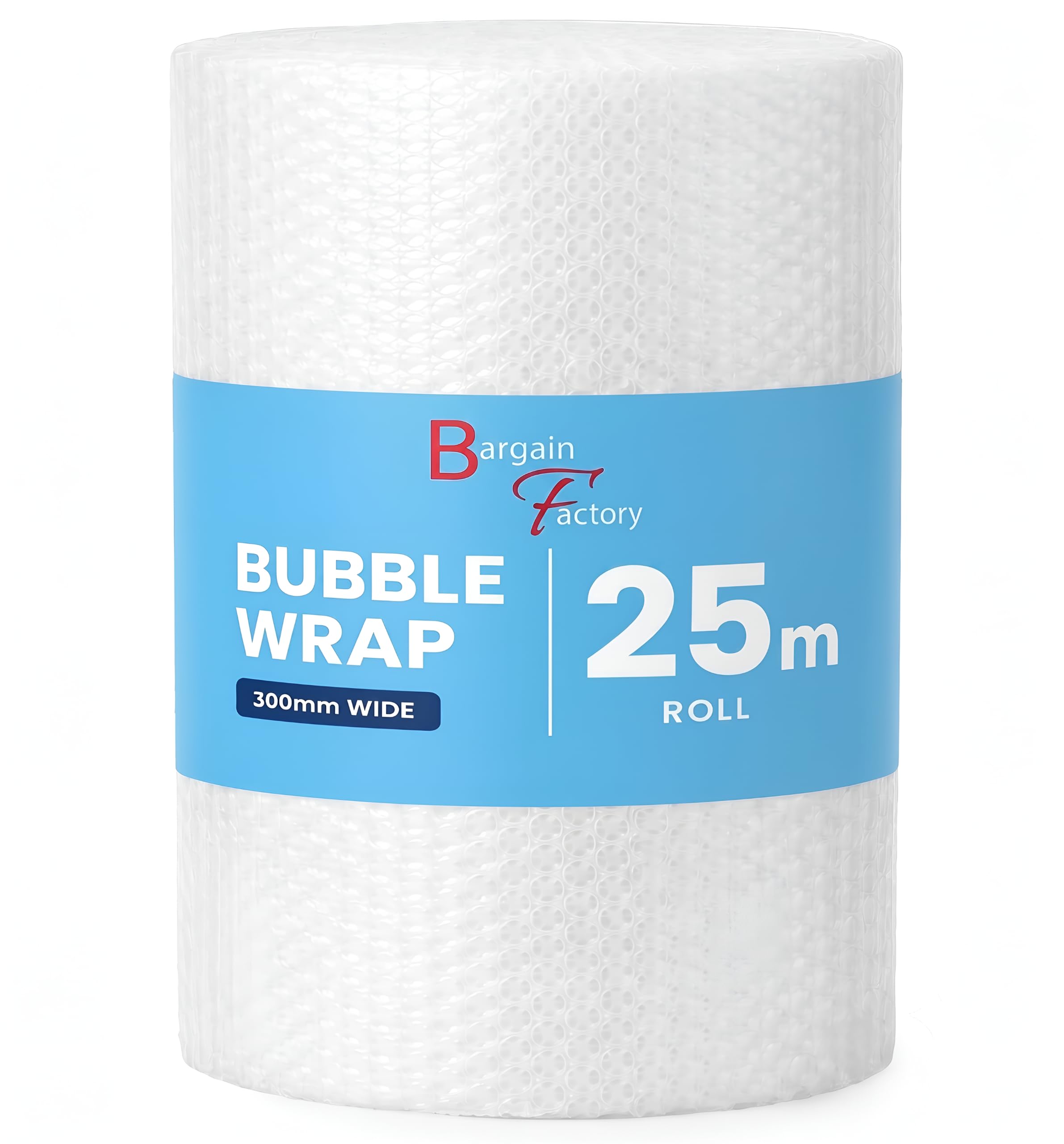 Bargain Factory Extra Large 300mm X 25m Roll of Quality Bubble Cushioning Wrap R