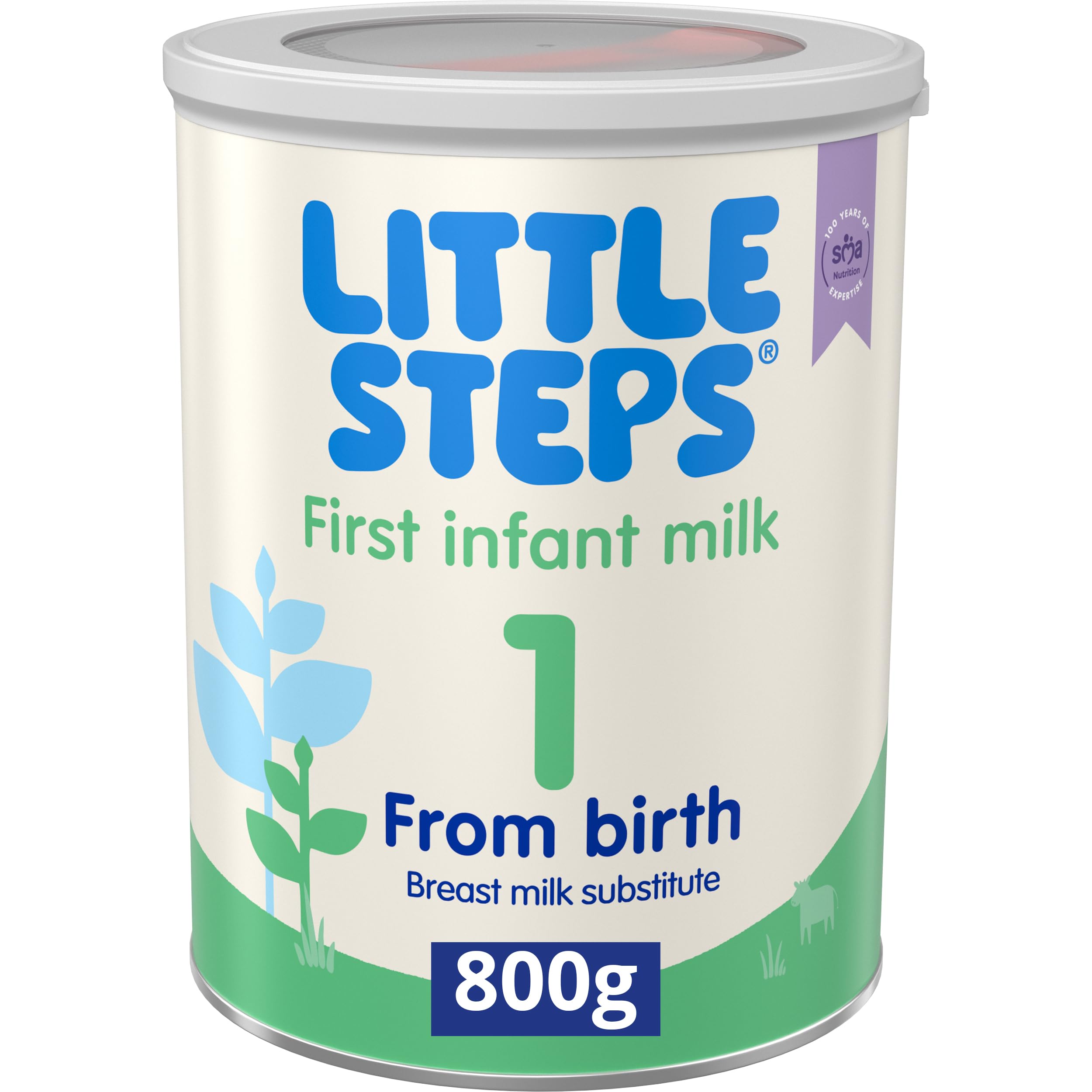 Little Steps 1 First Infant Baby Milk Formula Powder from birth 800g | Nutrition