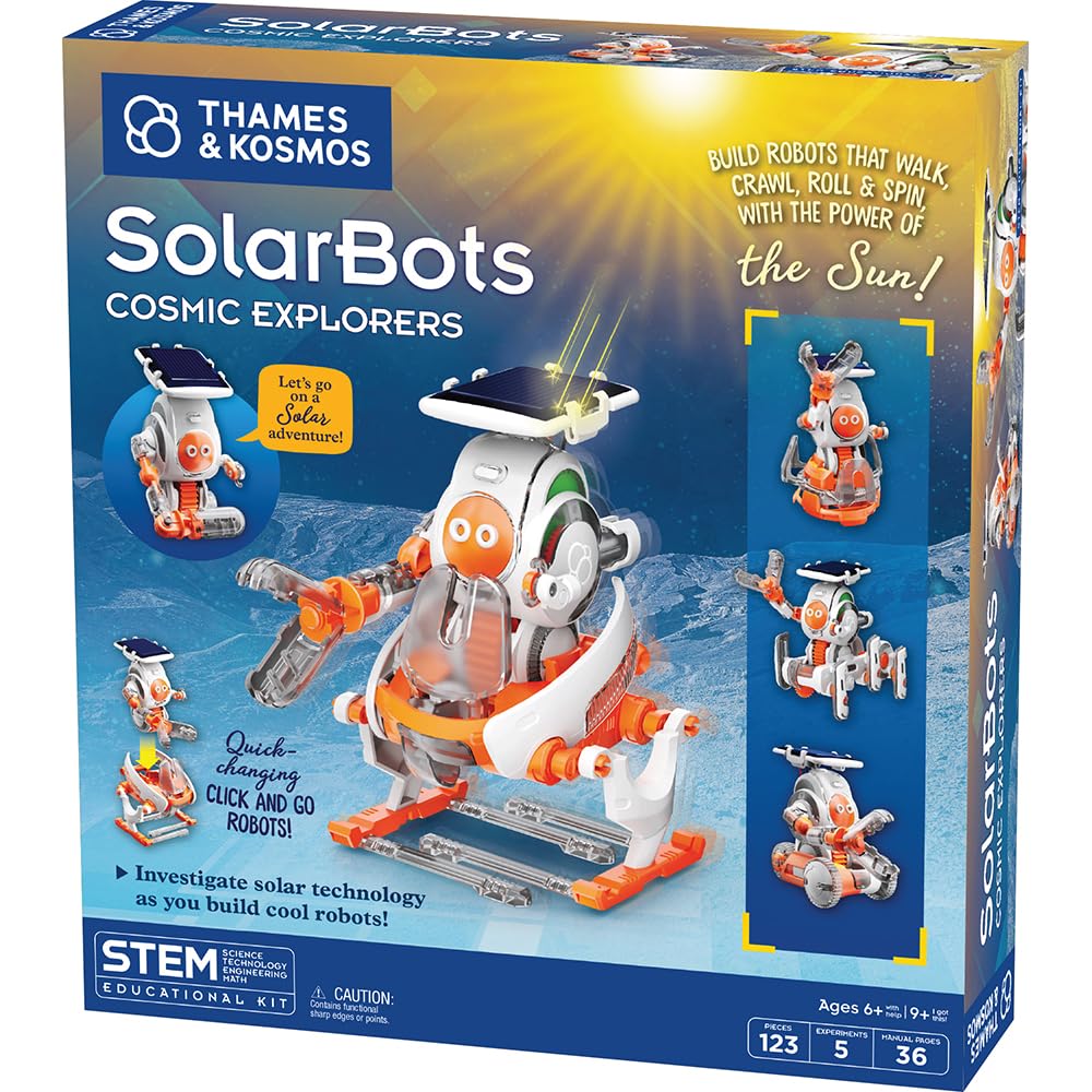T&K SolarBots: Cosmic Explorers | Sustainable Energy Set | Explore Solar Technol