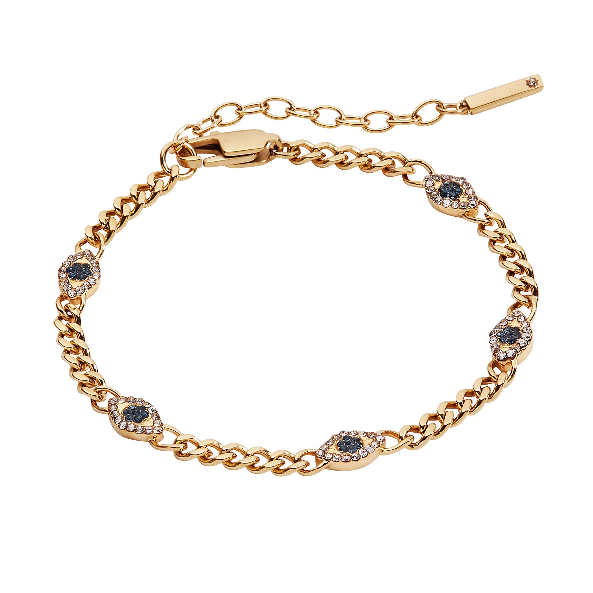 Alex and Ani Evil Eye Bracelets - Sapphire & Crystal Stones, Nickel-Free, Radian