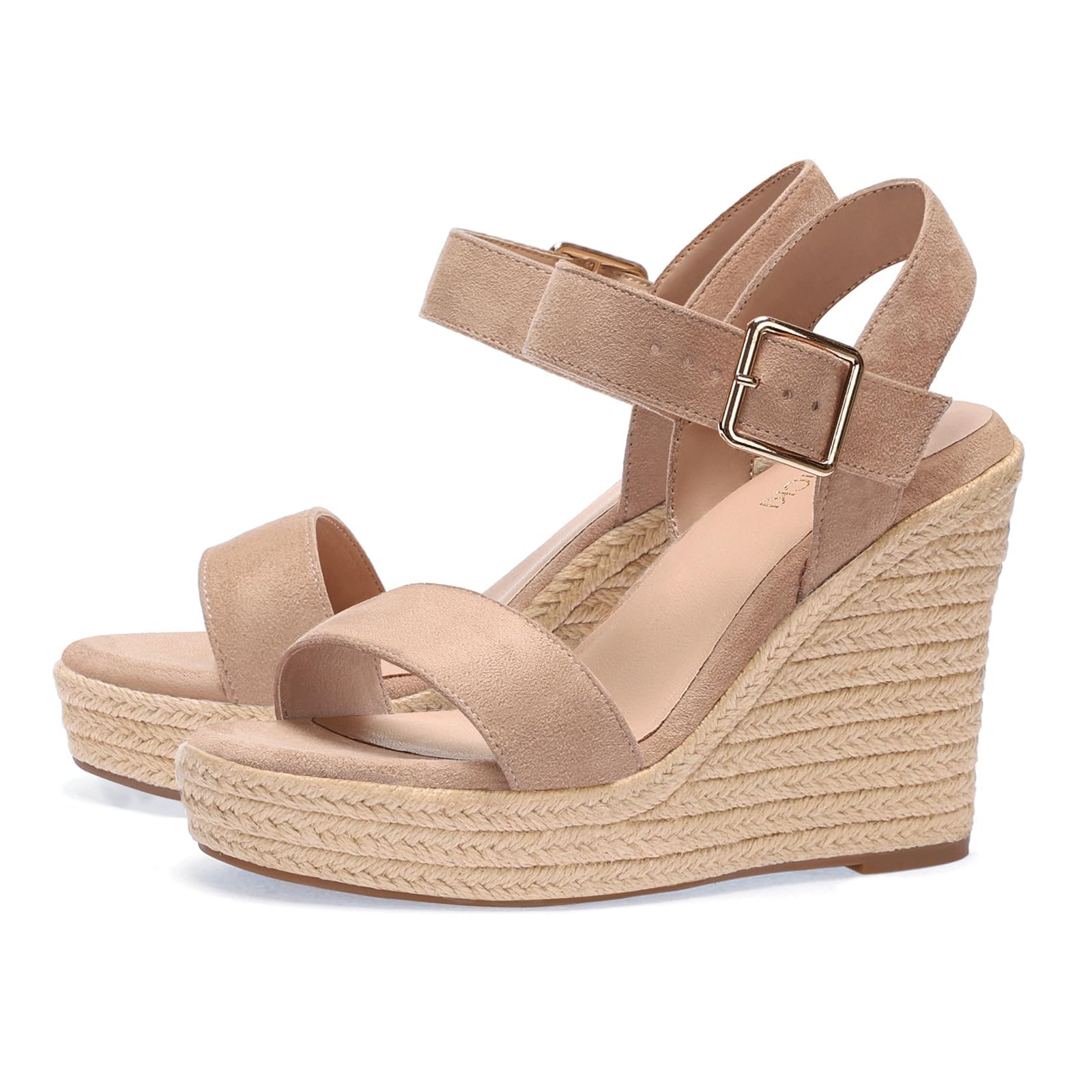 VICKI·VICKI Wedges for Women Platform Sandals Wedge Heels for Sandals Comfortabl