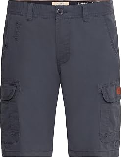 Blend Crixus Men's Cargo Shorts Bermuda Made of 100% Cotton Regular- Fit