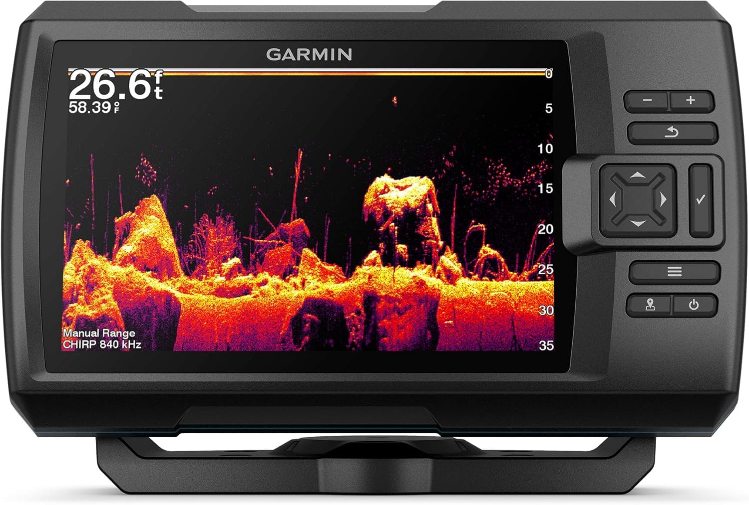 Garmin Striker Vivid 7cv, U.S. with GT20-TM Transducer - Easy-to-Use 7-inch Colo