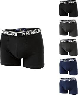 Navigare 6 Men's Boxer Shorts Art 322 Stretch Cotton Size 4 5 6 7 Assorted Colours