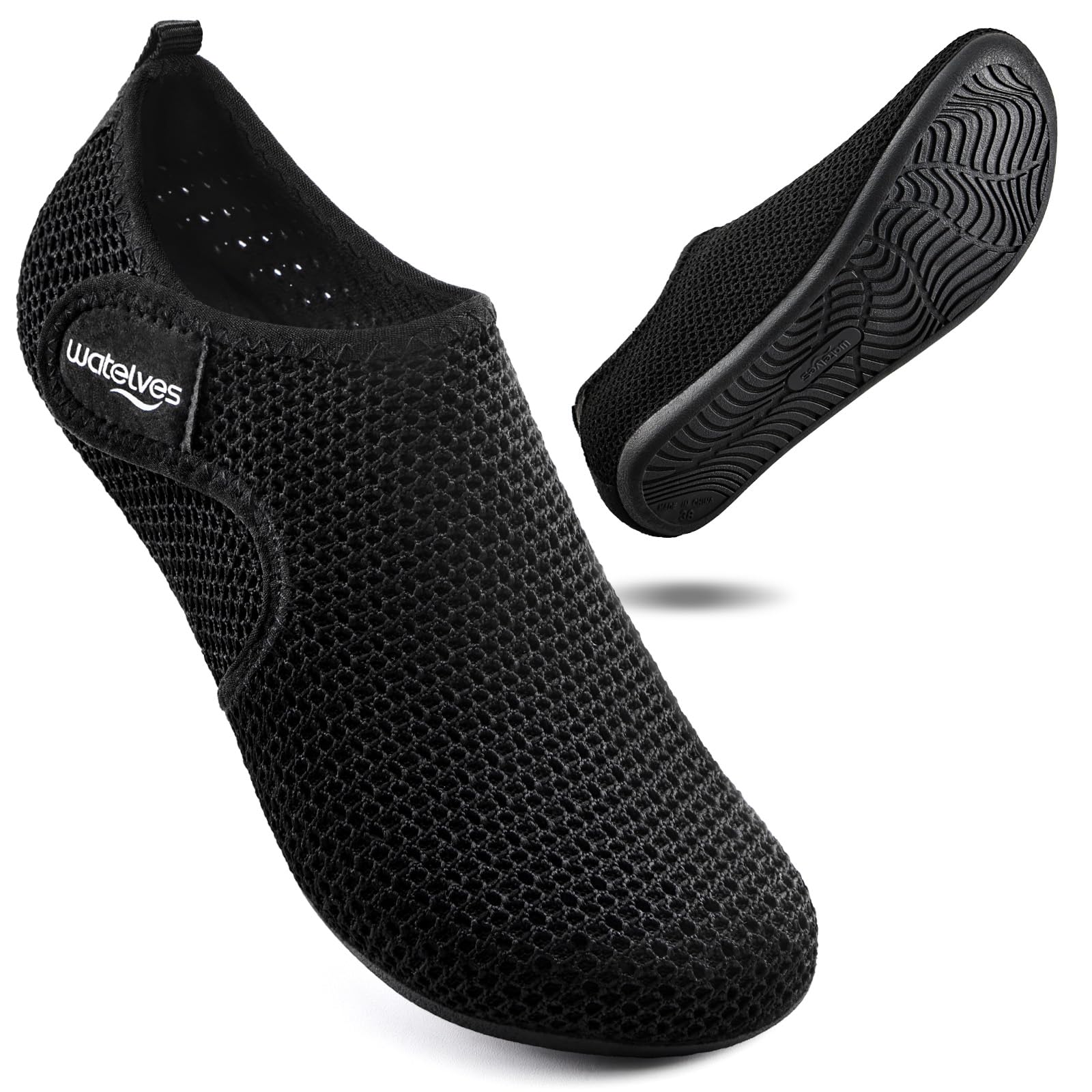 WateLves Water Shoes Aqua Socks Mens Women Light Quick Dry Breathable Dive Surf 