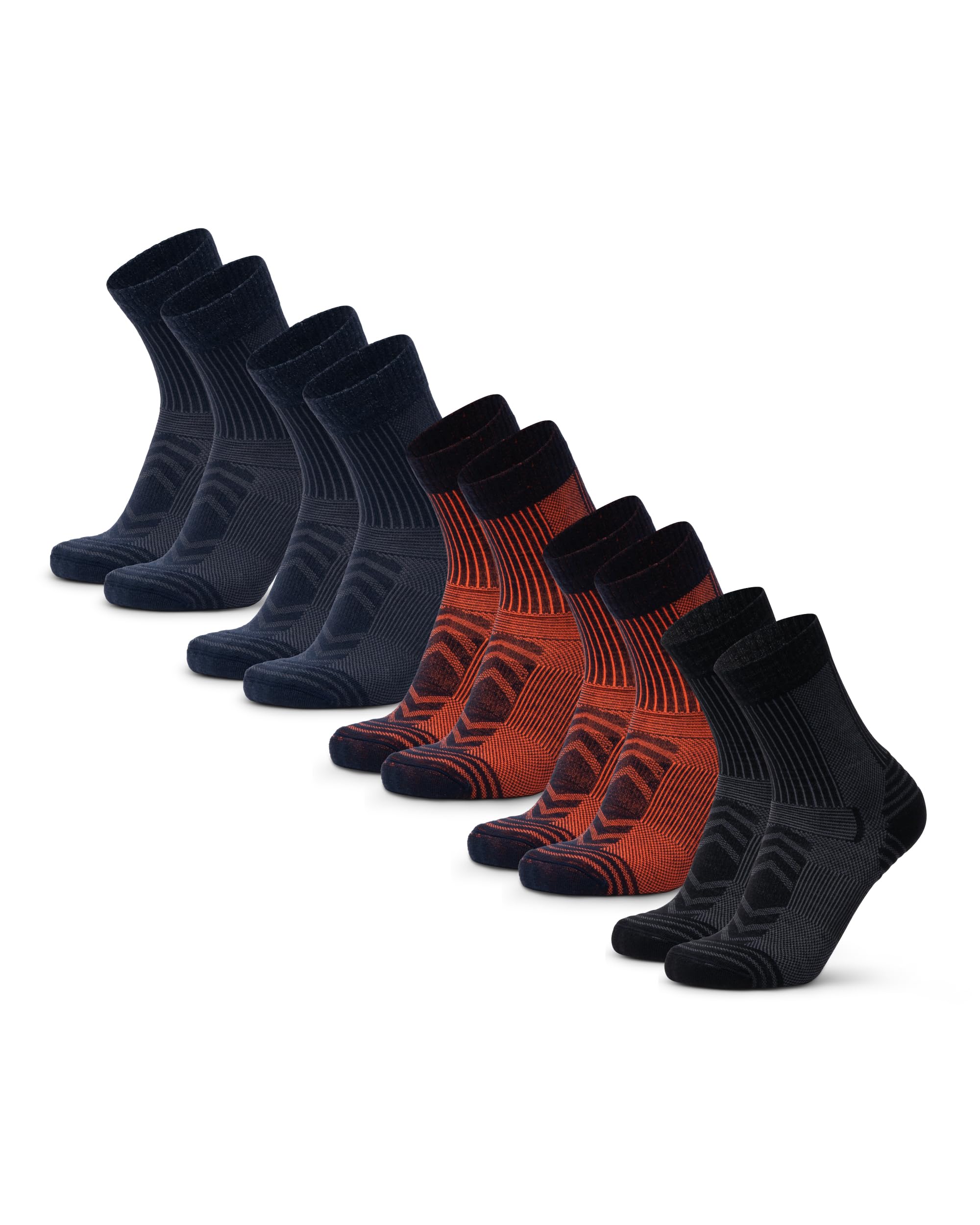 DANISH ENDURANCE Hiking Light Socks, Thin, Climbing Socks, Merino Wool, Blister 