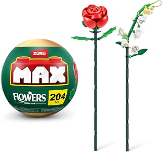 MAX-Garden Long Flowers-Series 1-Lily of Valley and Rose-Capsule (2 Flowers)