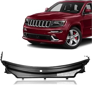 Windshield Wiper Cowl Panel For 2011-2015 Jeep Grand Cherokee 55079197AH | Front Upper Cowl Cover Replacement Reduces Leaves, Debris and Water Ingress for Daily Driving Under Different Weather
