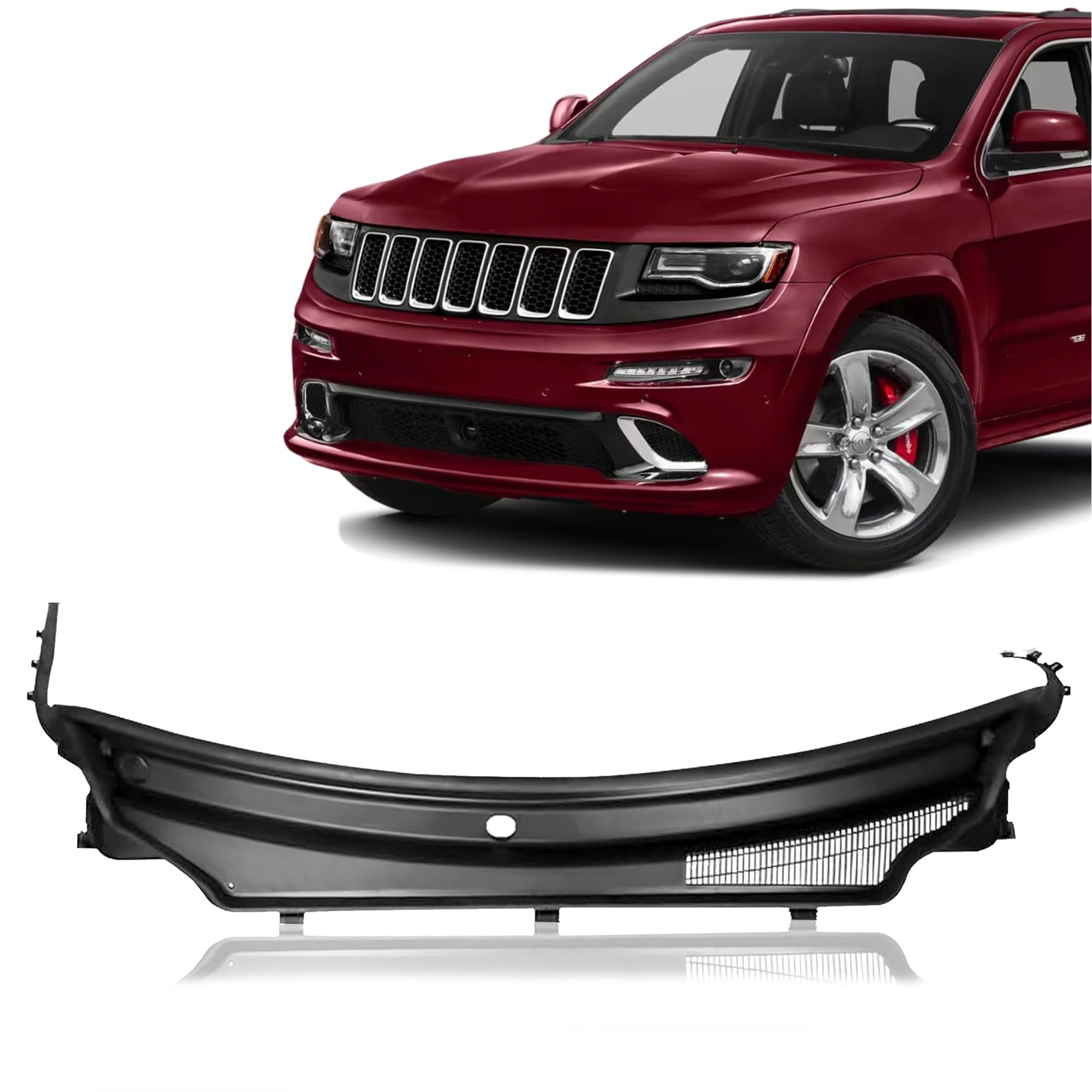 Windshield Wiper Cowl Panel For 2011-2015 Jeep Grand Cherokee 55079197AH | Front
