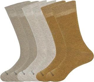 WANDER Mens Dress Socks Cotton Thin Lightweight Breathable 6/8 Pairs