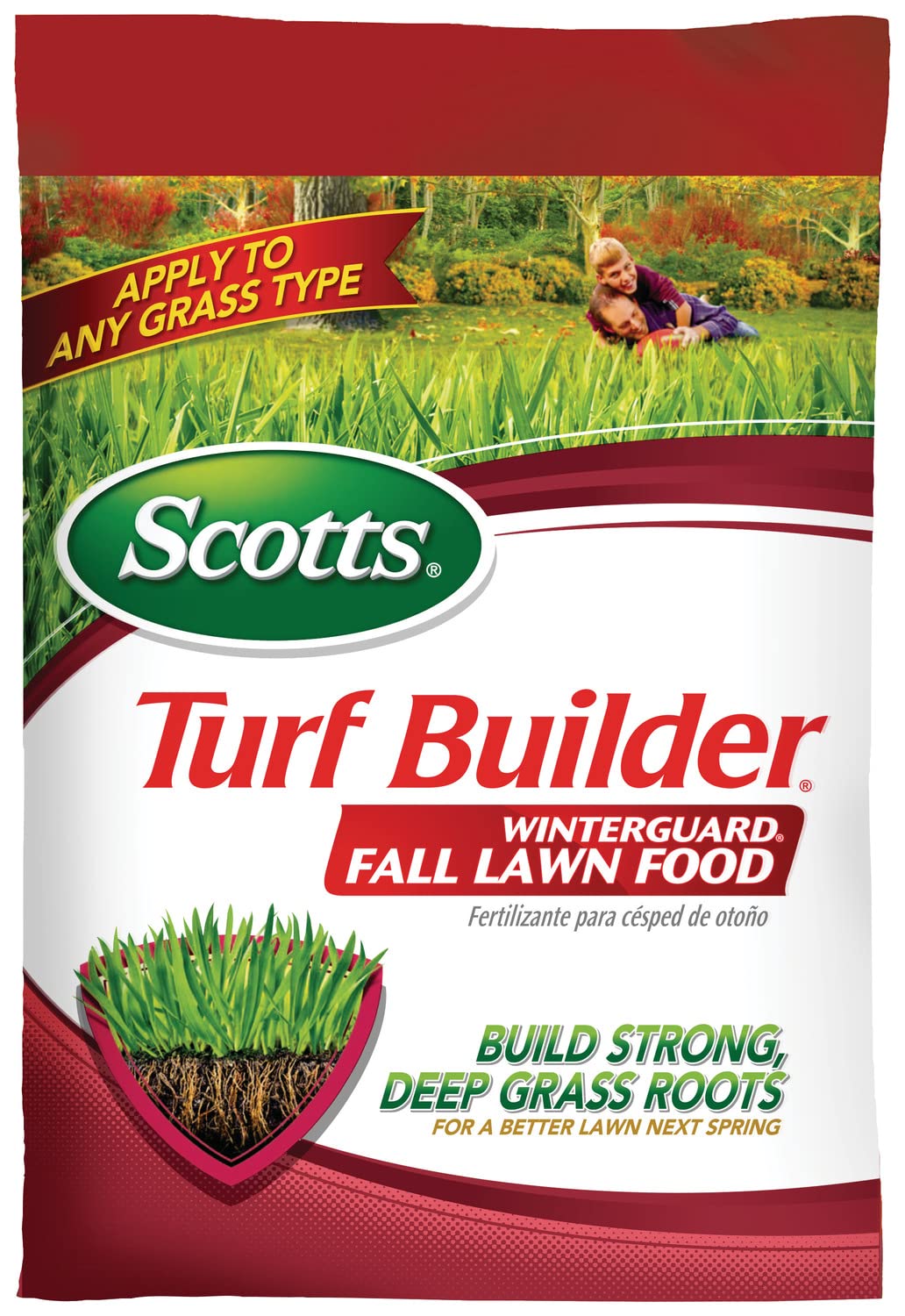 Scotts Turf Builder WinterGuard Fall Lawn Food, 10 lbs. | Lawn Fertilizer for Al