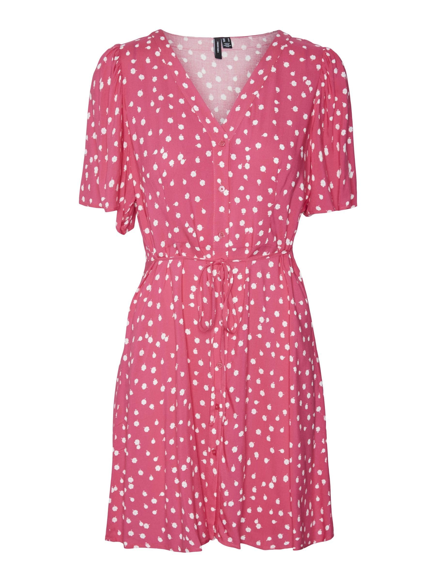 VERO MODA Vmalba SS Short Dress Wvn Noos Women's Dress