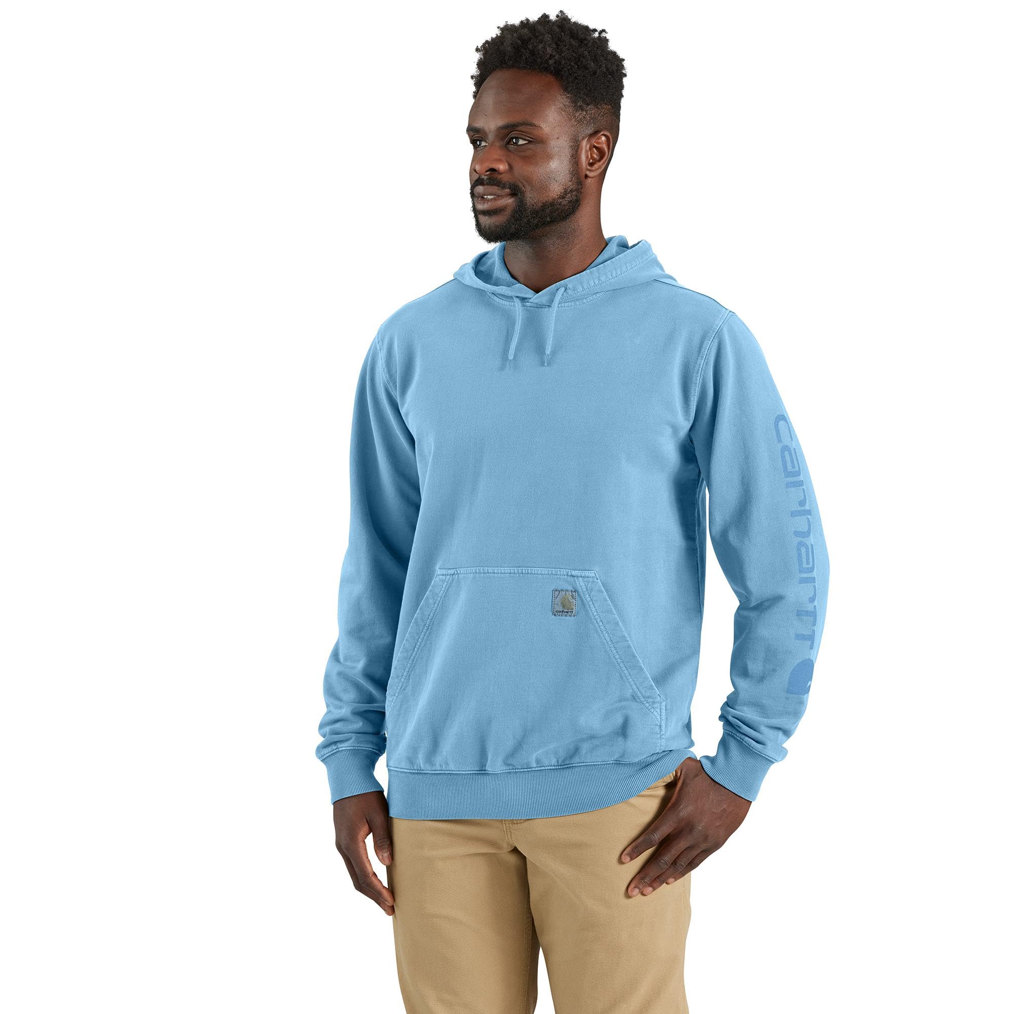 Carhartt Relaxed Fit Midweight Garment Dyed French Terry Graphic Sweatshirt, Pac