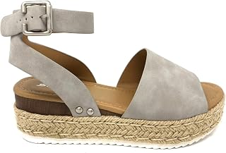 Soda Theme:, Women's Espadrilles Wedge Sandal