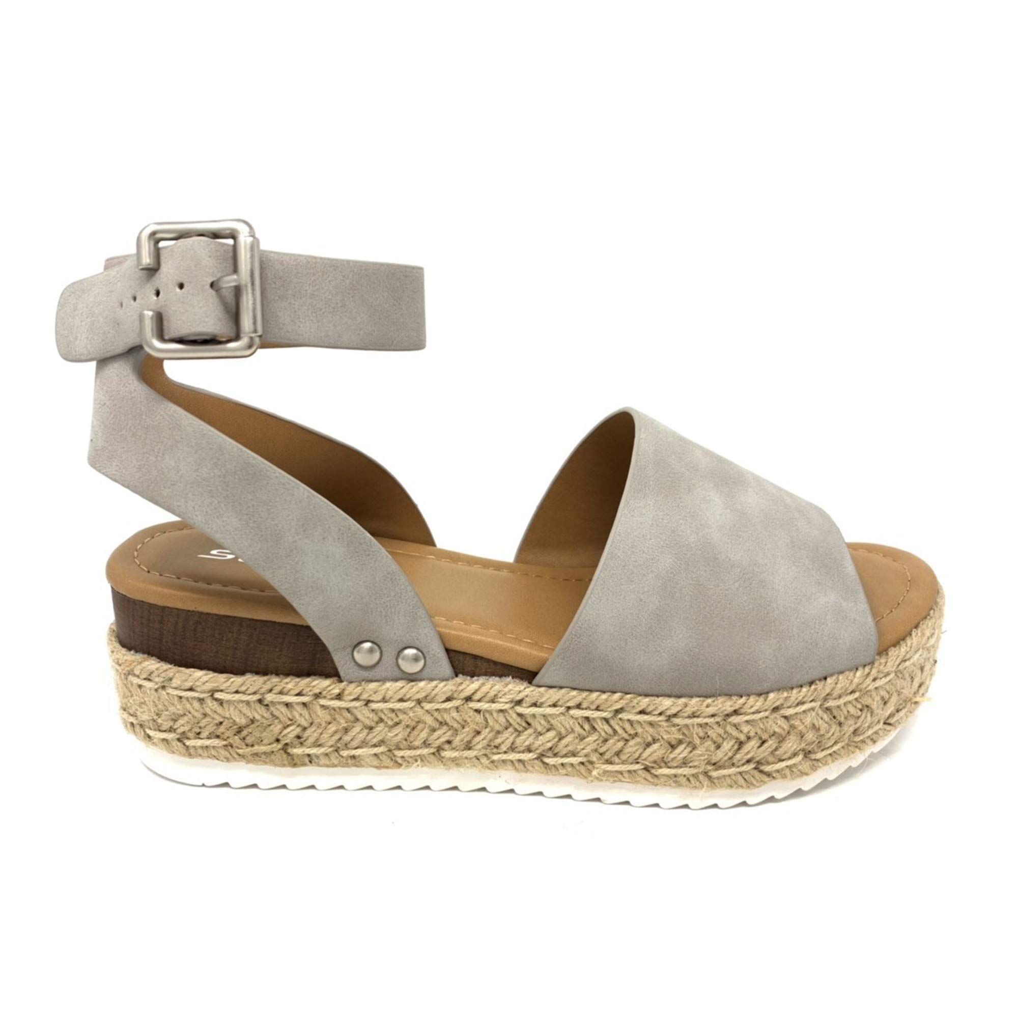 Soda Theme:, Women's Espadrilles Wedge Sandal