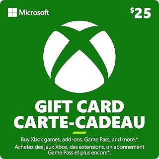 $25 XBOX Gift Card (Digital Code)