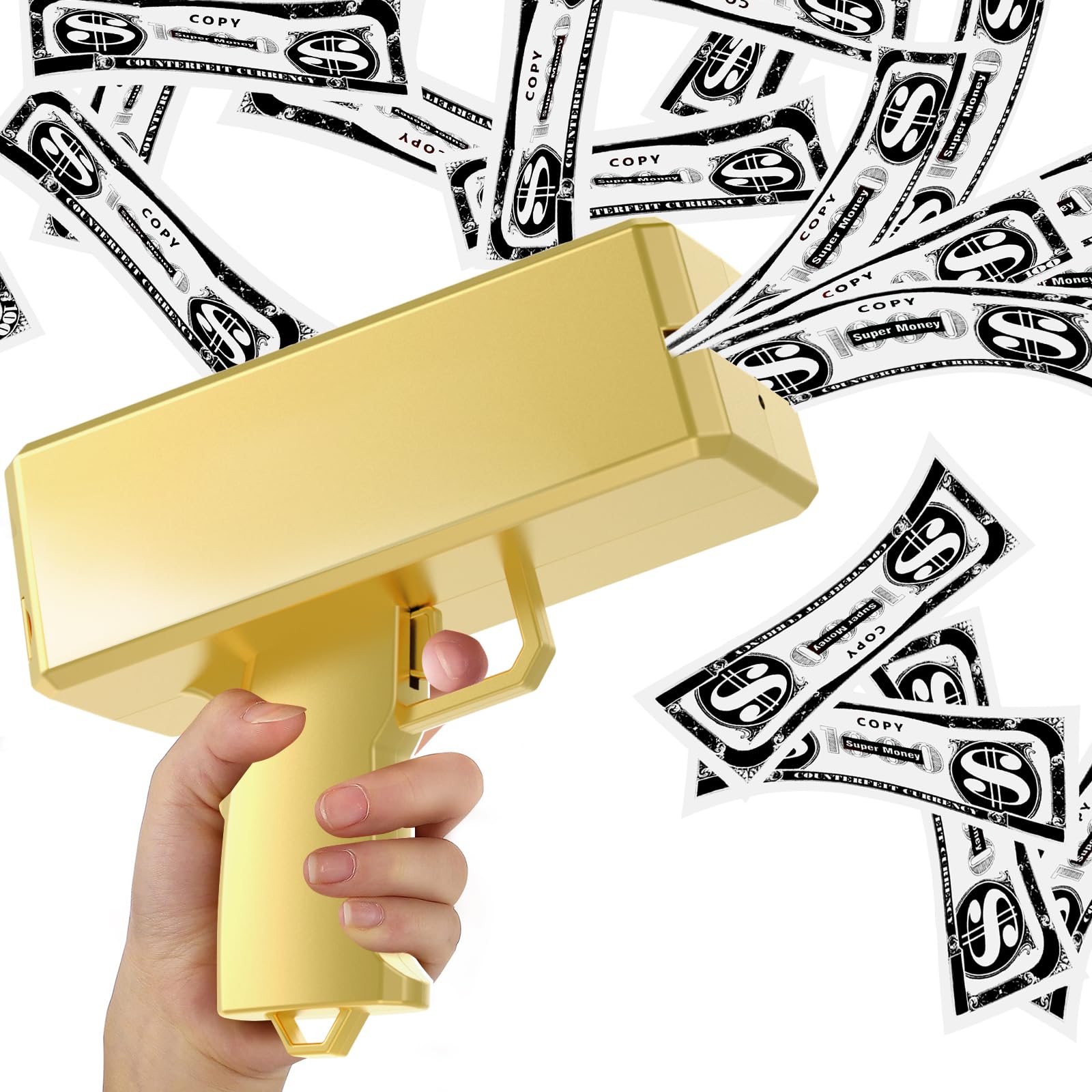Sopu Make it Rain Money Gun Paper Playing Spary Money Toy Gun, Prop Money Gun Ca