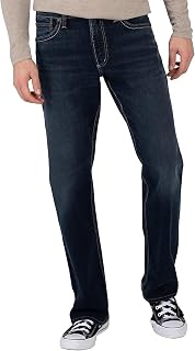 Silver Jeans Co. Men's Zac Relaxed Fit Straight Leg Jean - Legacy