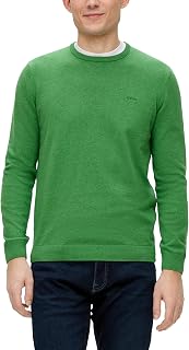 s.Oliver Men's 2156055 Pullover with Logo Detail (Pack of 1)