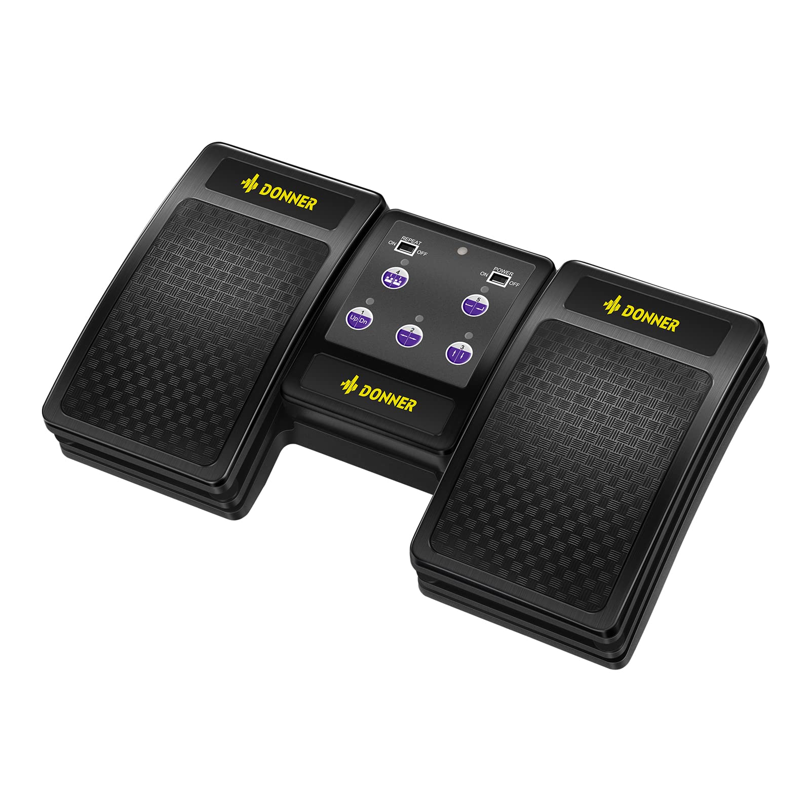 Donner Wireless Bluetooth Page Turner Pedal for iPad Tablets Phone Foot Pedal Re