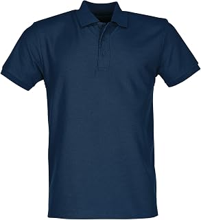 Fruit of The Loom 65/35 Pique Polo Shirt (XL - 46/48", Navy Blue)