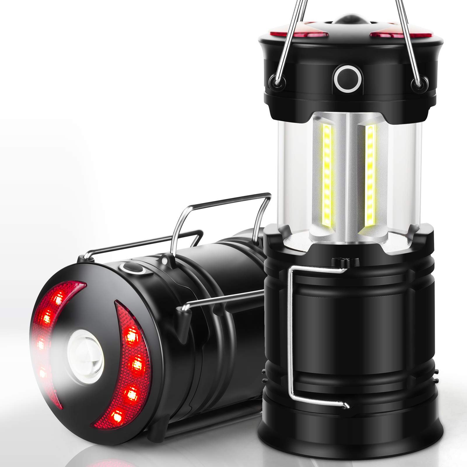 2 Pack Camping Lanterns Camping Essentials Tent Lights Camping Accessories | 2-i