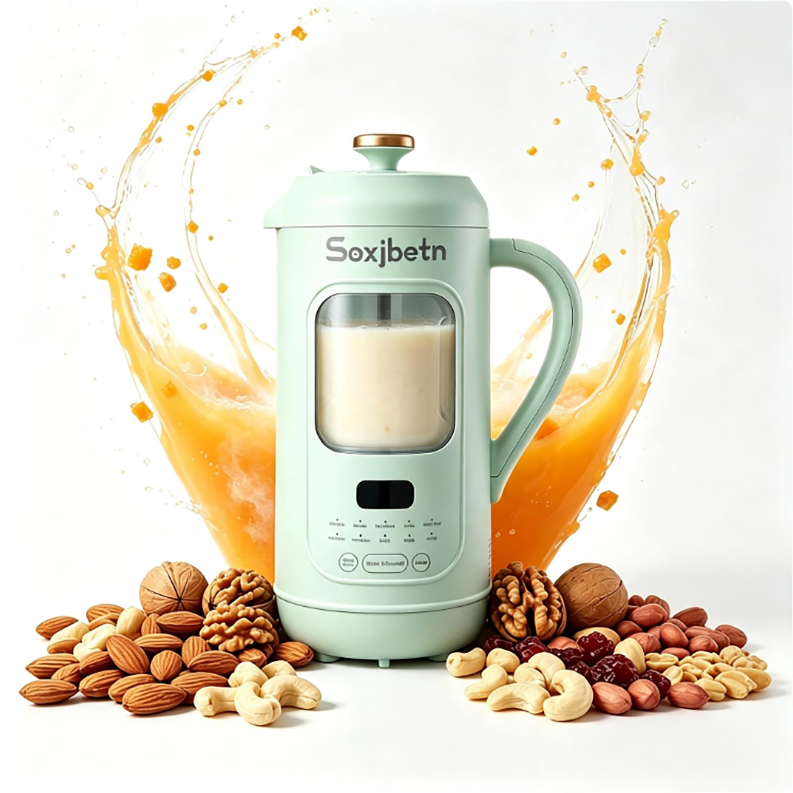 Nut Milk Maker & Multi-Function Blender - 1L Large Capacity, Self-Cleaning, for 