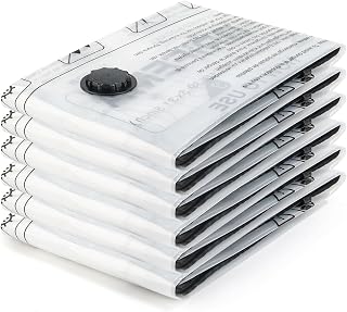 GRIFEMA GH83-8 Vacuum Bags Pack of 6 100 x 80 cm for Clothes Duvets