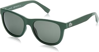 Lacoste Men's L848S-315-54 Matte Green Square Sunglasses
