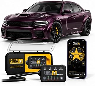 PEDAL COMMANDER for Dodge Charger 2007-2023 Throttle Response Controller | Fits SE, SXT, R/T, Scat Pack, SRT, Hellcat, Daytona 3.6L/5.7L/6.2L/6.4L HEMI Dodge Charger Accessories