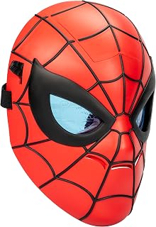 Marvel Spider-Man Glow FX Mask, Light-Up Role Play Toy, Super Hero Toys for Kids Ages 5+