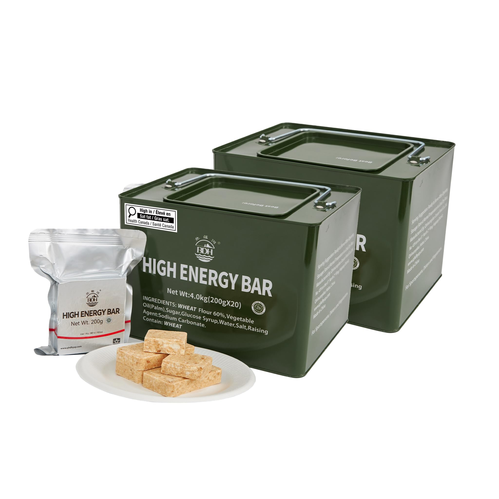 BDH High Energy Bar 36800Kcal Emergency Preparedness Food Bar Long Shelf-life | 
