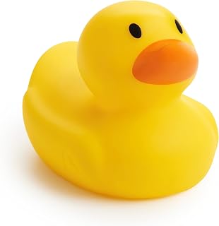 Munchkin® White Hot® Safety Rubber Duck Bath Toy, Yellow