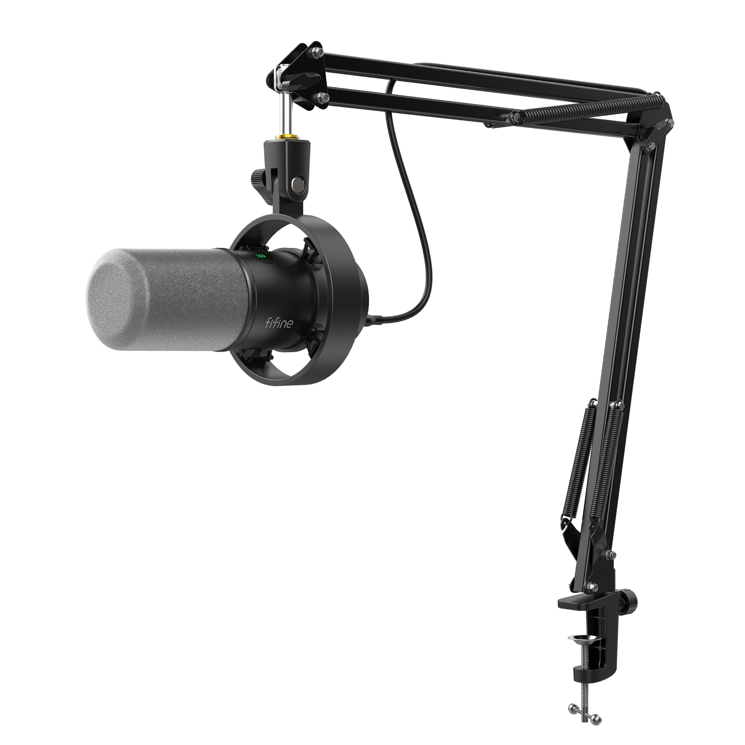FIFINE K688CT Dynamic Podcast Microphone Kit with USB Cable | USB/XLR Mic with B