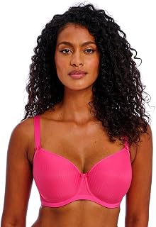 Freya Women's Idol Underwire Molded T-Shirt Bra , Hot Pink, 32FF